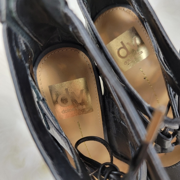 DV by Dolce Vita Strappy Open Toe Lace Up Sandal Heel - Picture 6 of 7
